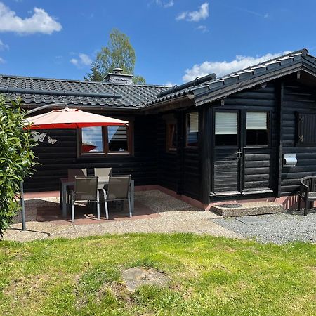 Blockhaus Ferienzauber Villa Bromskirchen Exterior foto