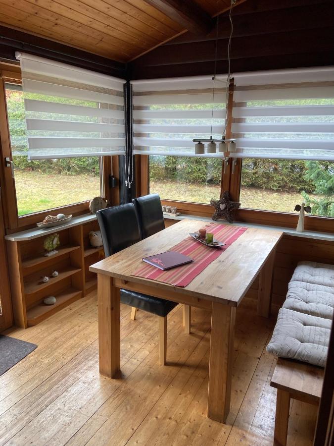 Blockhaus Ferienzauber Villa Bromskirchen Exterior foto