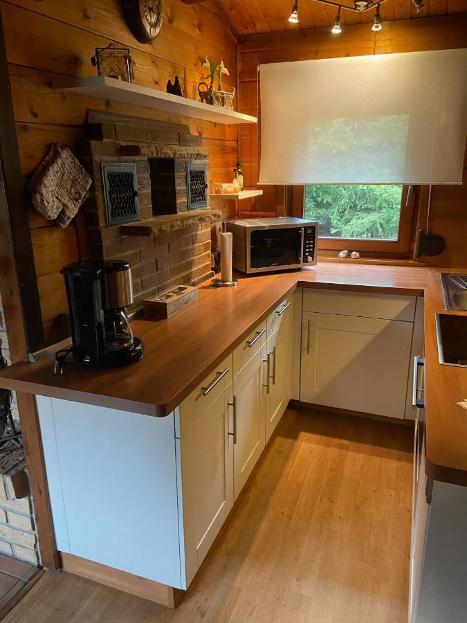 Blockhaus Ferienzauber Villa Bromskirchen Exterior foto