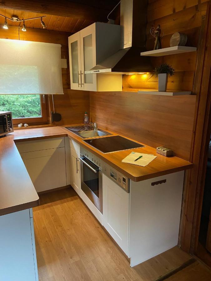 Blockhaus Ferienzauber Villa Bromskirchen Exterior foto
