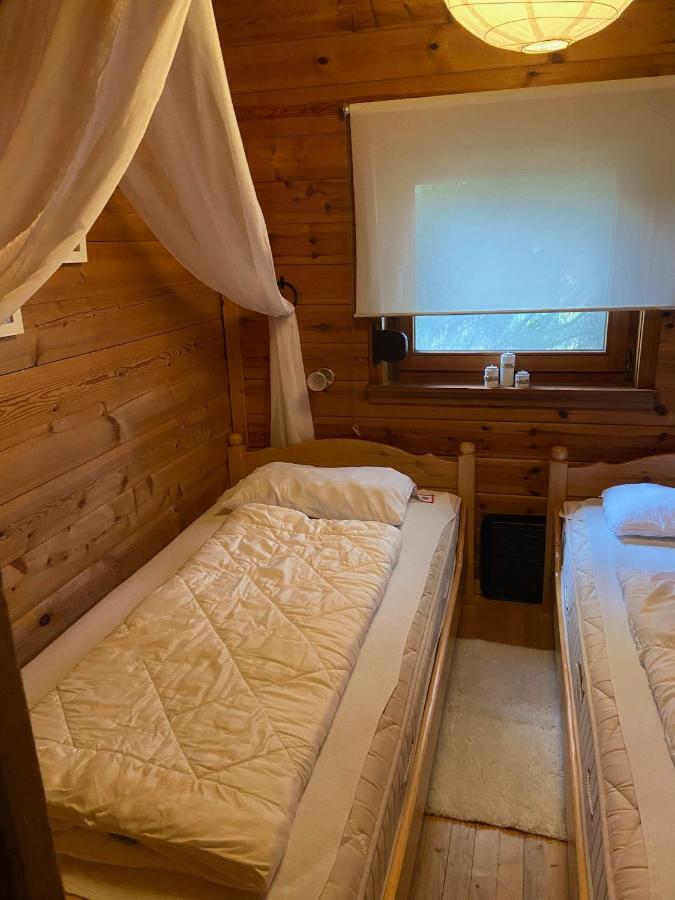 Blockhaus Ferienzauber Villa Bromskirchen Exterior foto