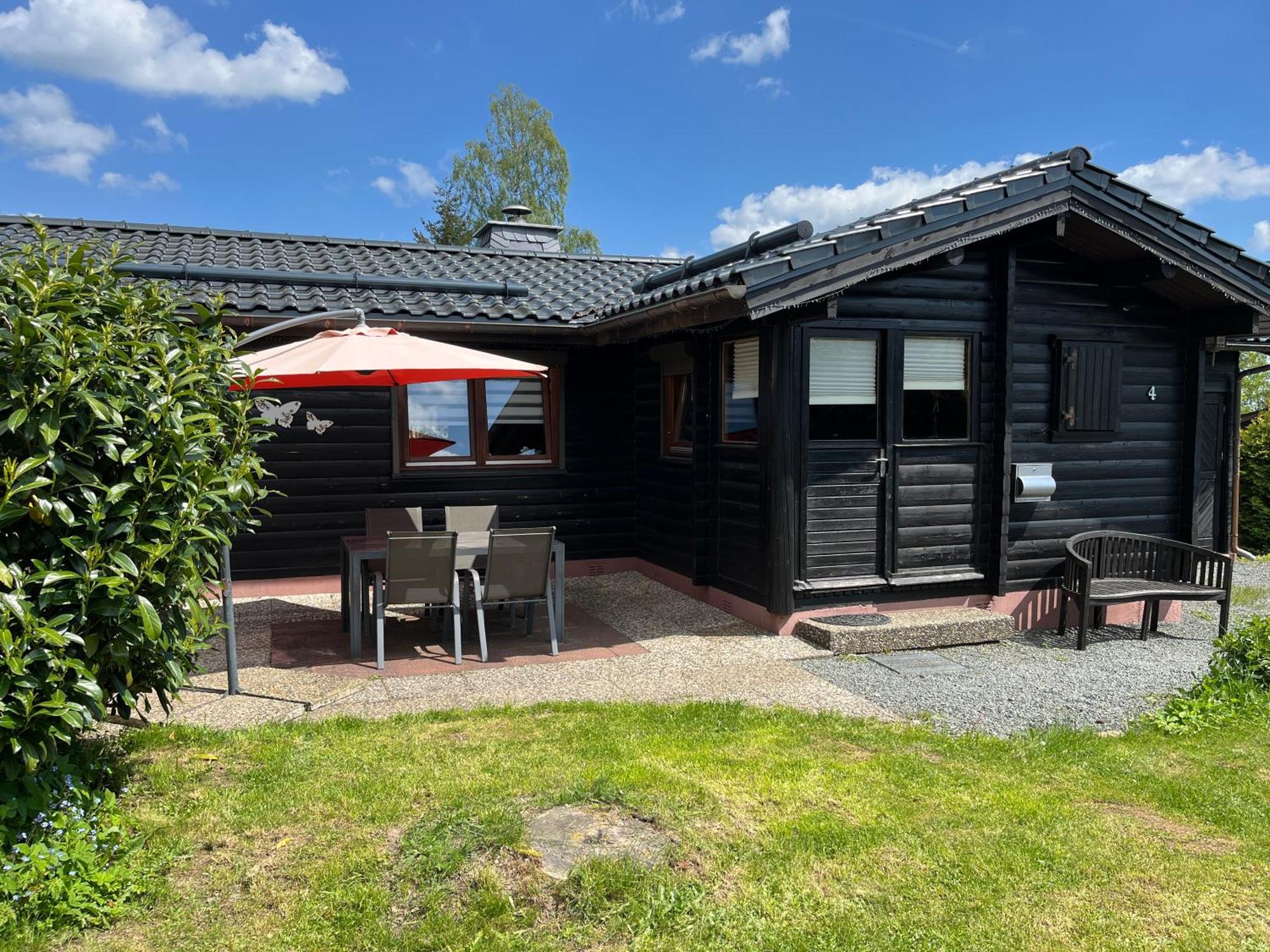 Blockhaus Ferienzauber Villa Bromskirchen Exterior foto